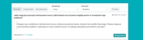 Zacznij odpowiadać na pytania pacjentów już dziś 