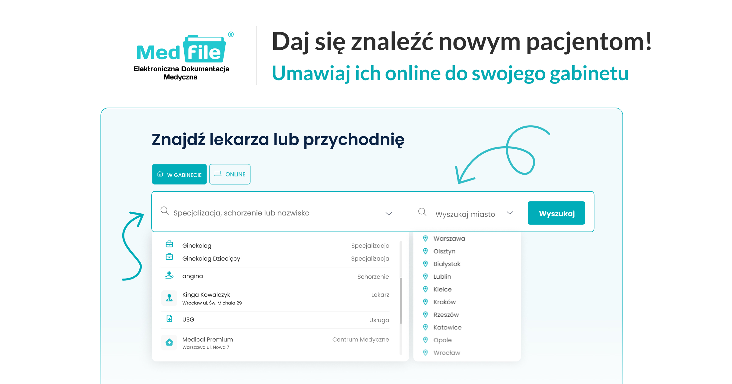 Daj się znaleźć swoim pacjentom, czyli jak działają wyszukiwarki lekarzy