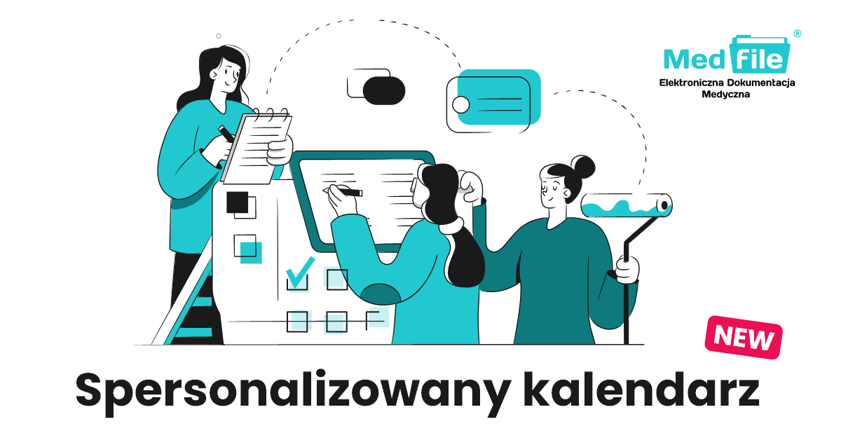 Spersonalizowany kalendarz w Medfile