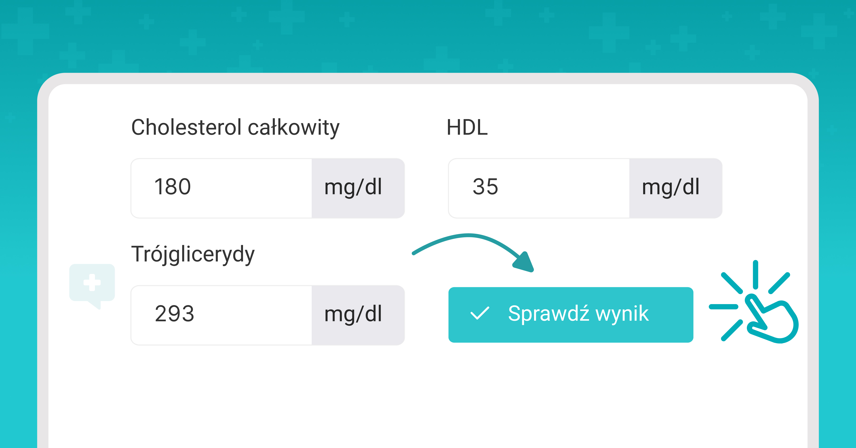 Kalkulator cholesterol (LDL)