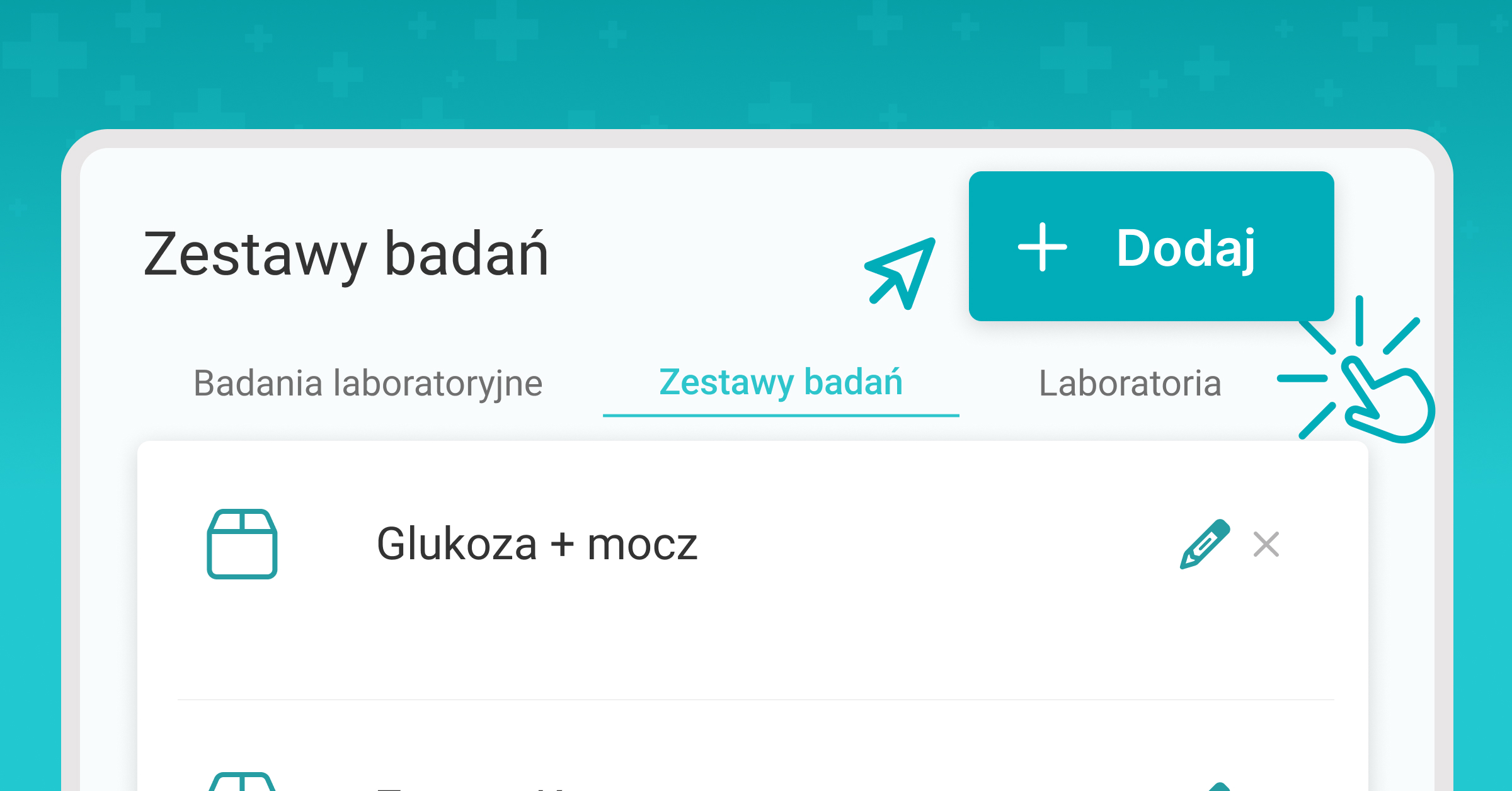 Dodaj zestaw badań laboratoryjnych