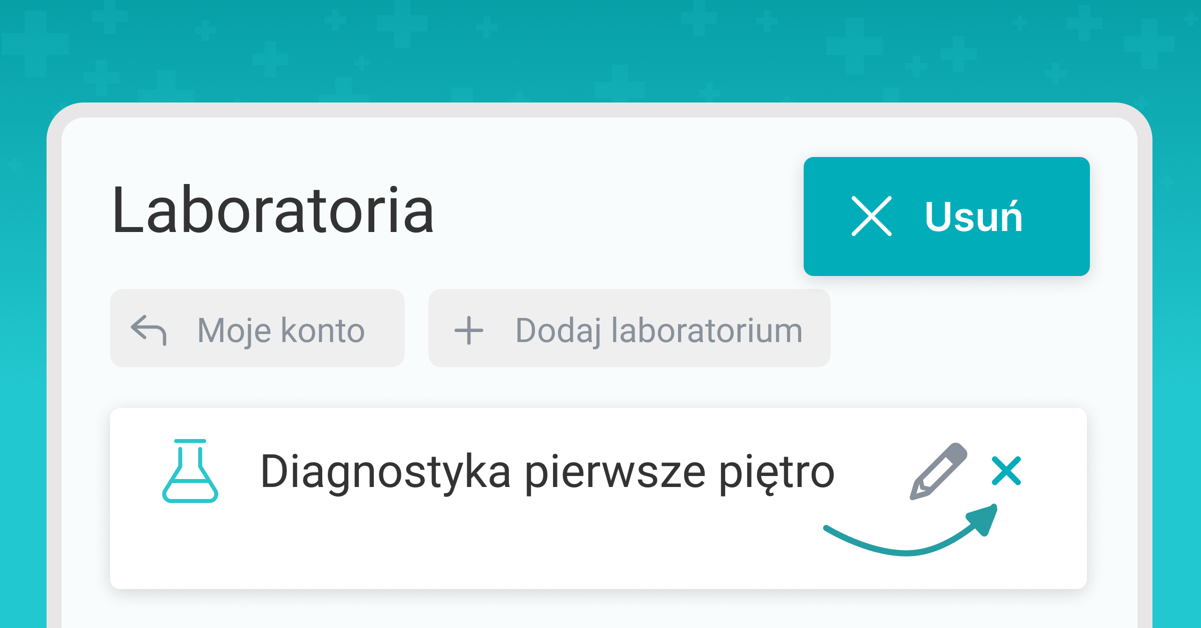 Usuń laboratorium