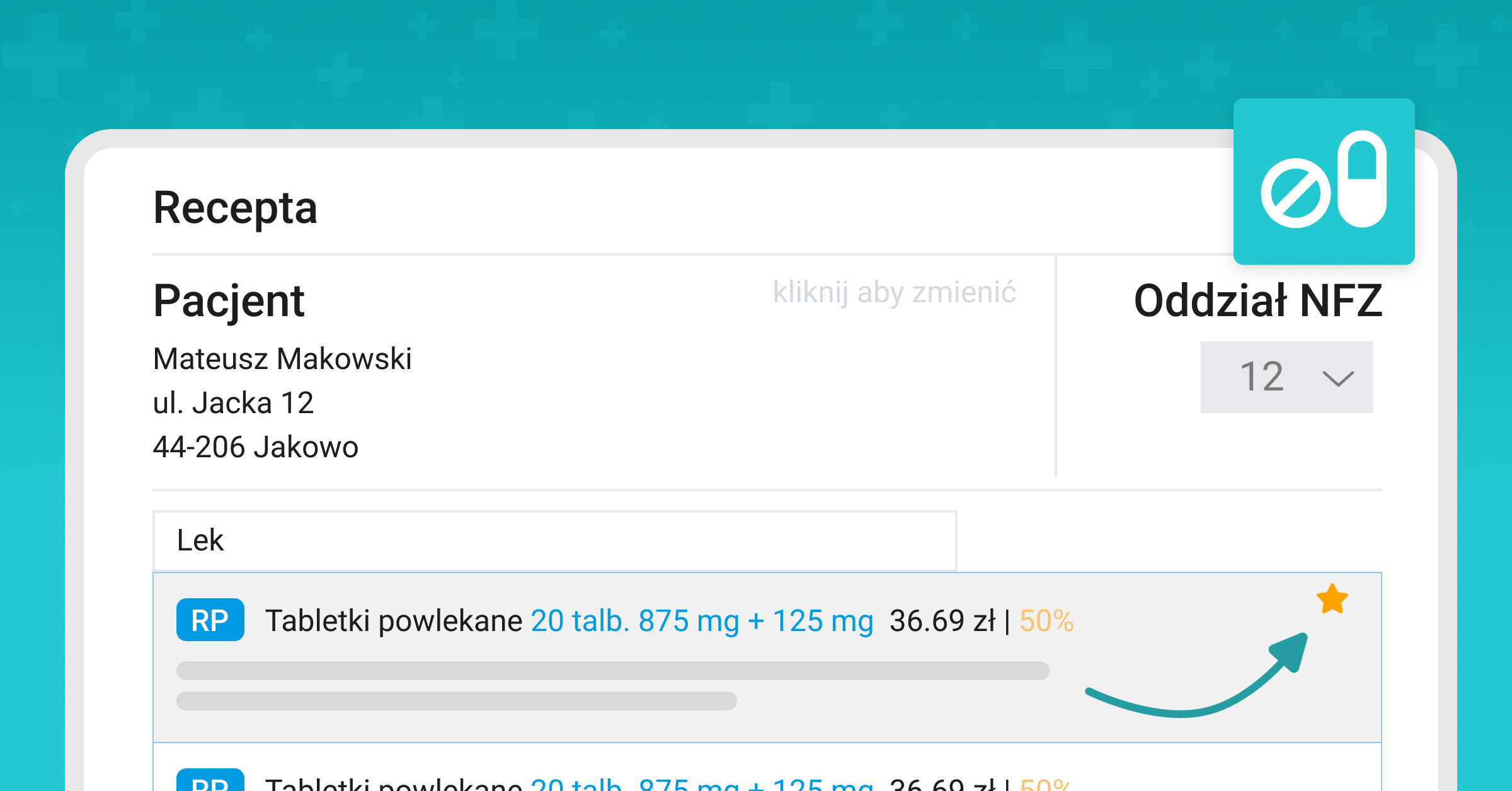 Gwiazdka - najczęściej wybierane leki