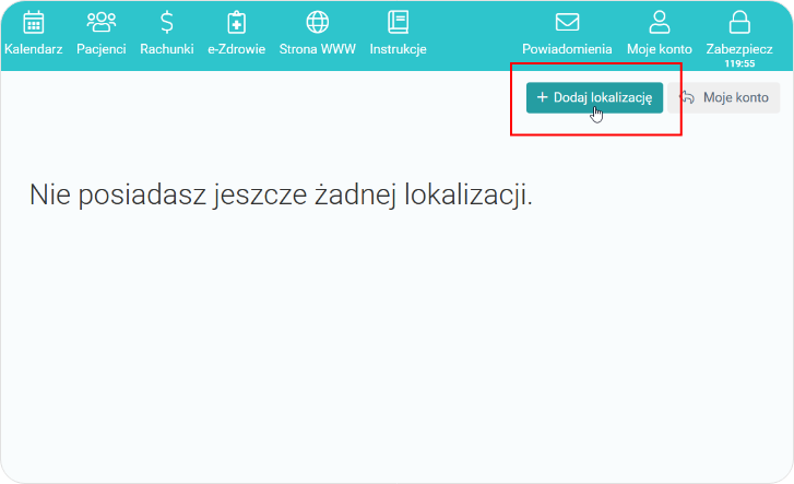 Dodaj lokalizację