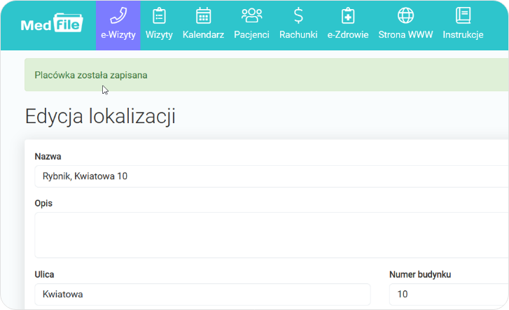 Placówka została zapisana