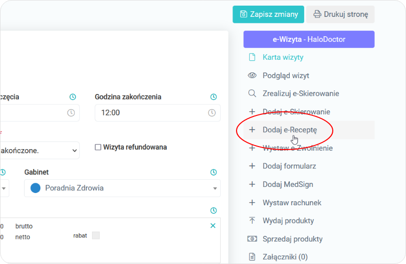 Dodaj e-Receptę Rpw