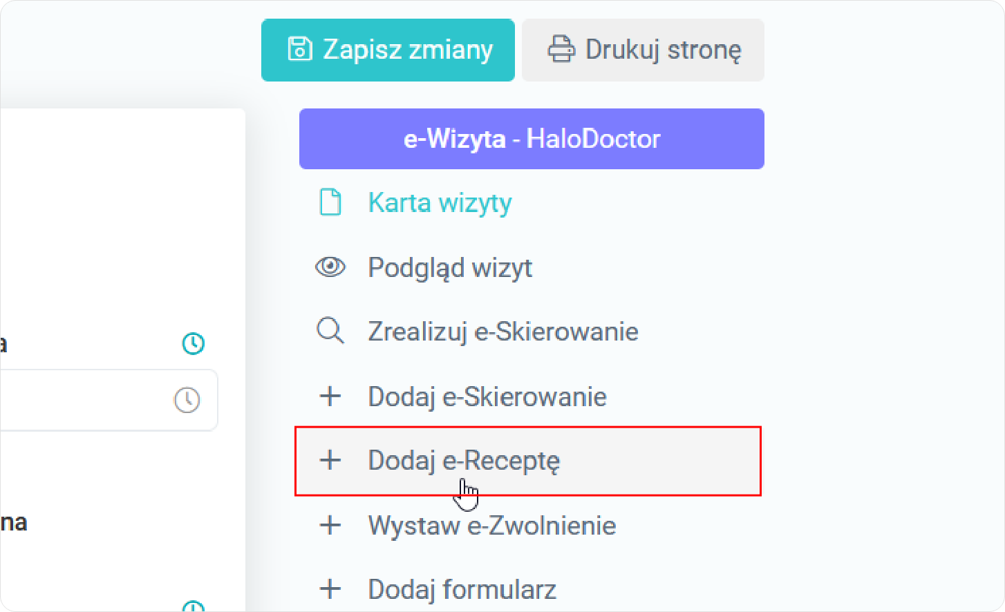 Dodaj e-Receptę Rp