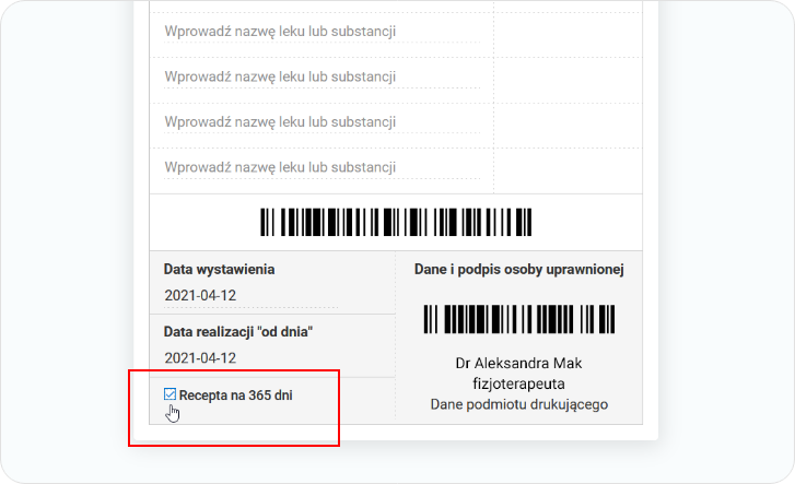 Recepta na 365 dni