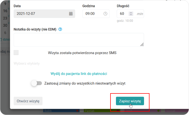 Zapisz wizytę bez etykiety